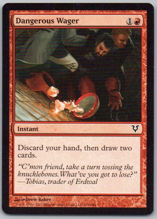 Dangerous Wager 131 Normal Instant Card - Avacyn Restored