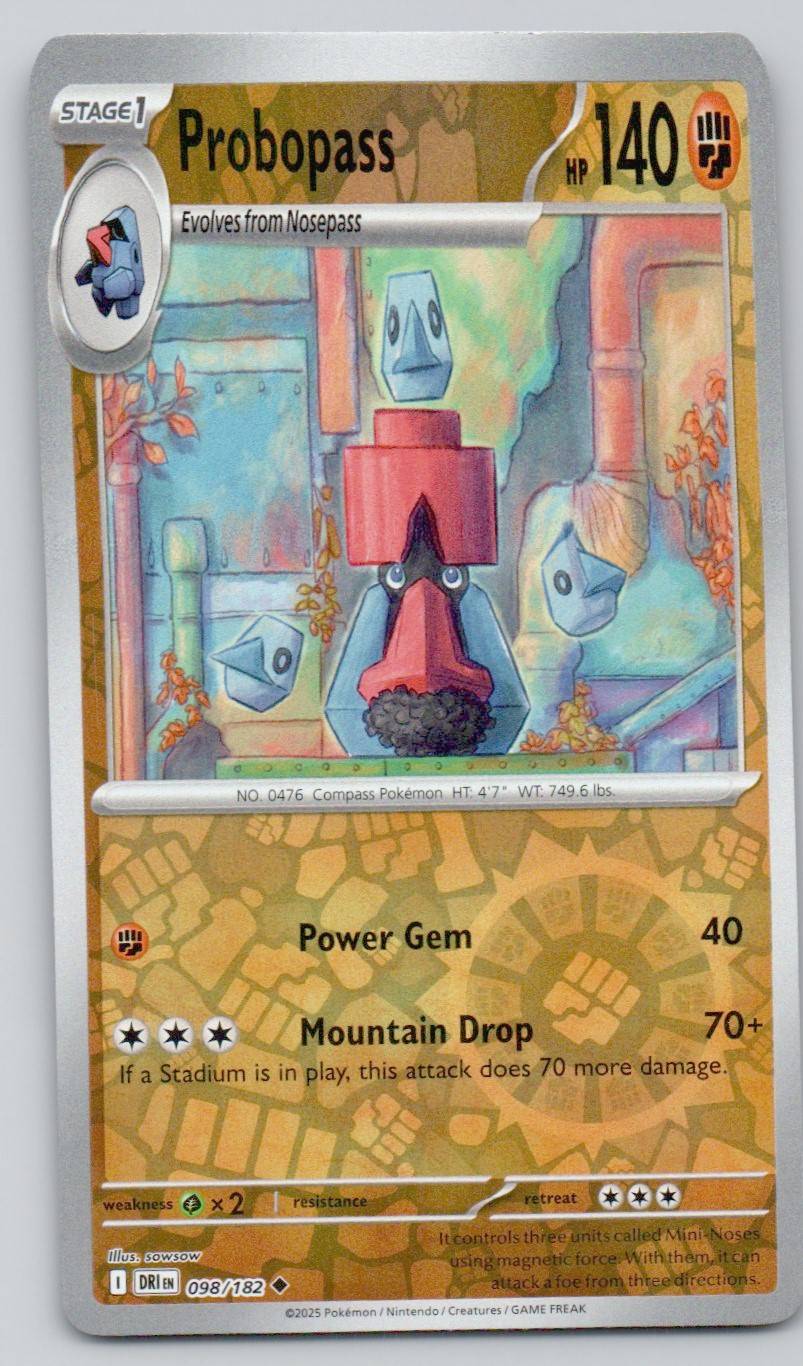 Probopass 098 REV Card - Destined Rivals