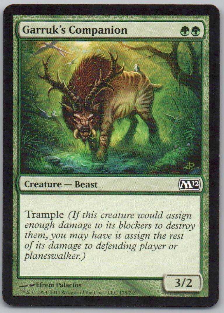 Garruk's Companion 175 Normal Creature Card - Magic 2012