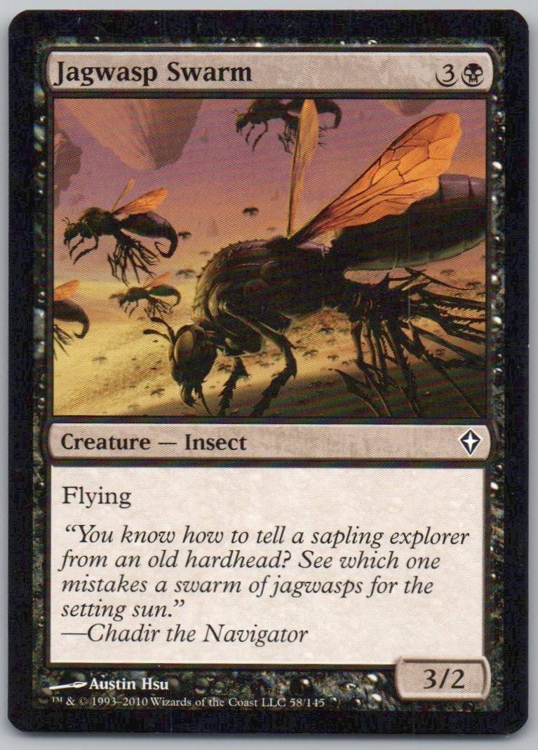 Jagwasp Swarm 58 Normal Creature Card - Worldwake