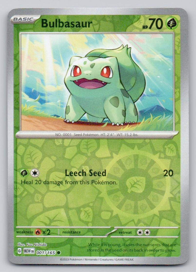 Bulbasaur 001 HOL Card - Miscellaneous Cards & Products