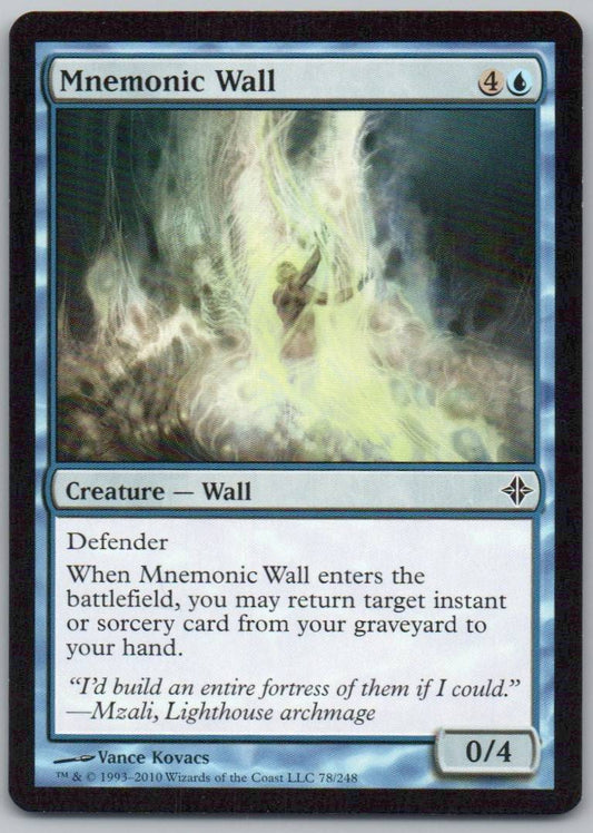 Mnemonic Wall 78 Normal Creature Card - Rise of the Eldrazi