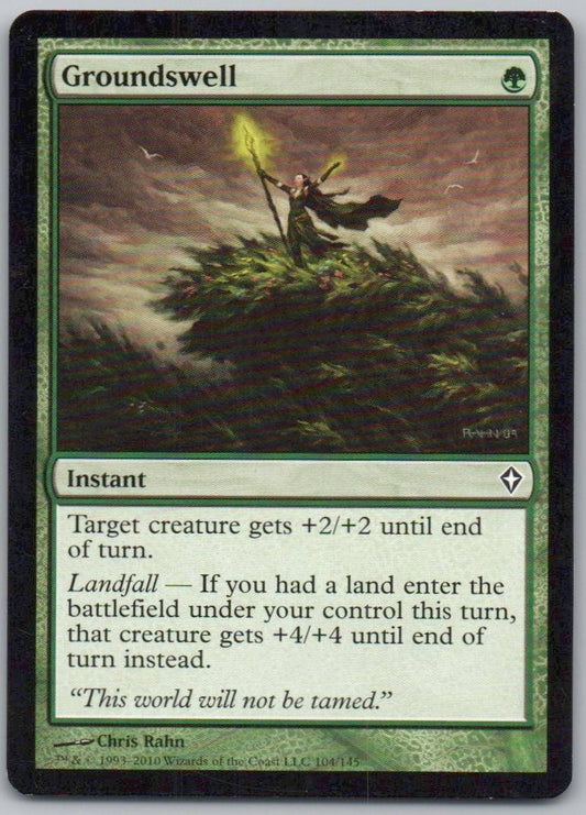 Groundswell 104 Normal Instant Card - Worldwake