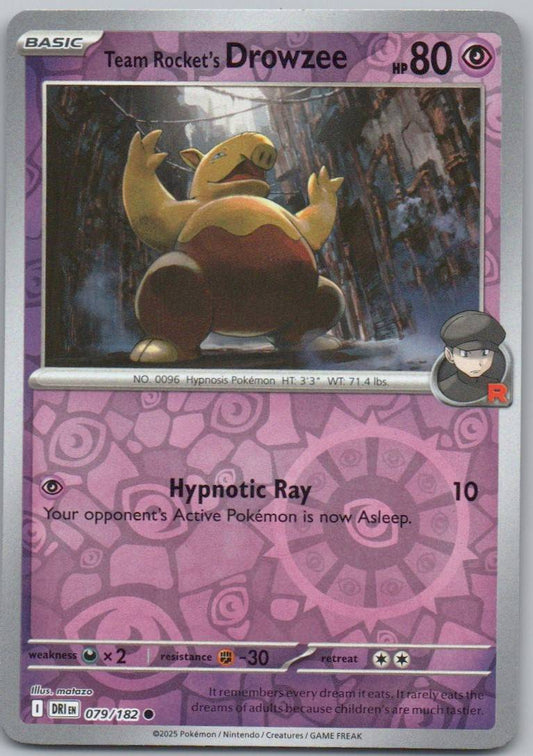 79 - Team Rocket's Drowzee