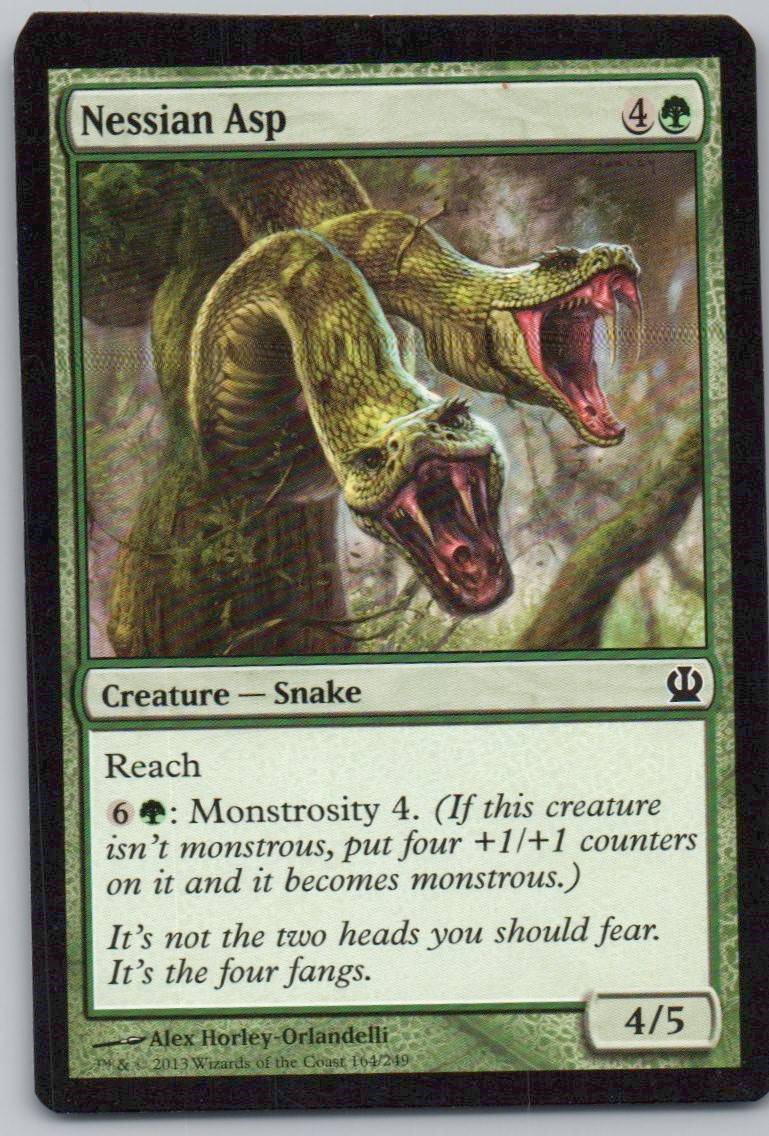 Nessian Asp 164 Normal Creature Card - Theros
