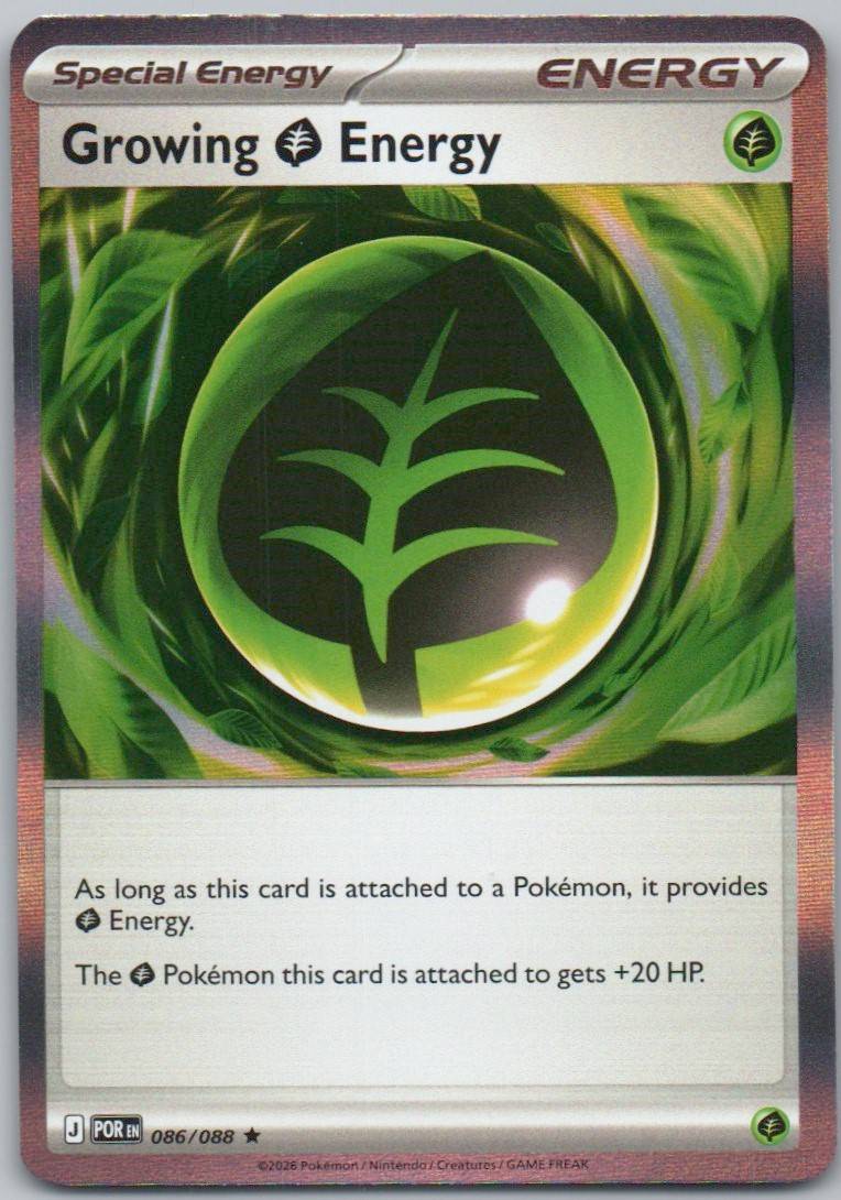 Growing Grass Energy 086 NOR Card - Perfect Order