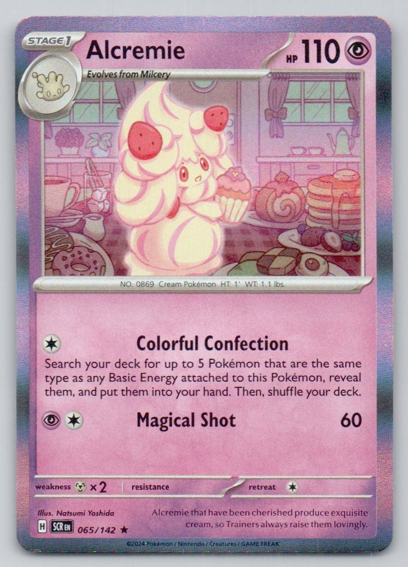 Alcremie 065 NOR Card - Stellar Crown