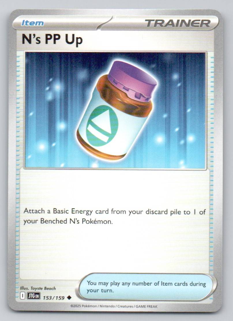 N's PP Up 153 NOR Card - Journey Together