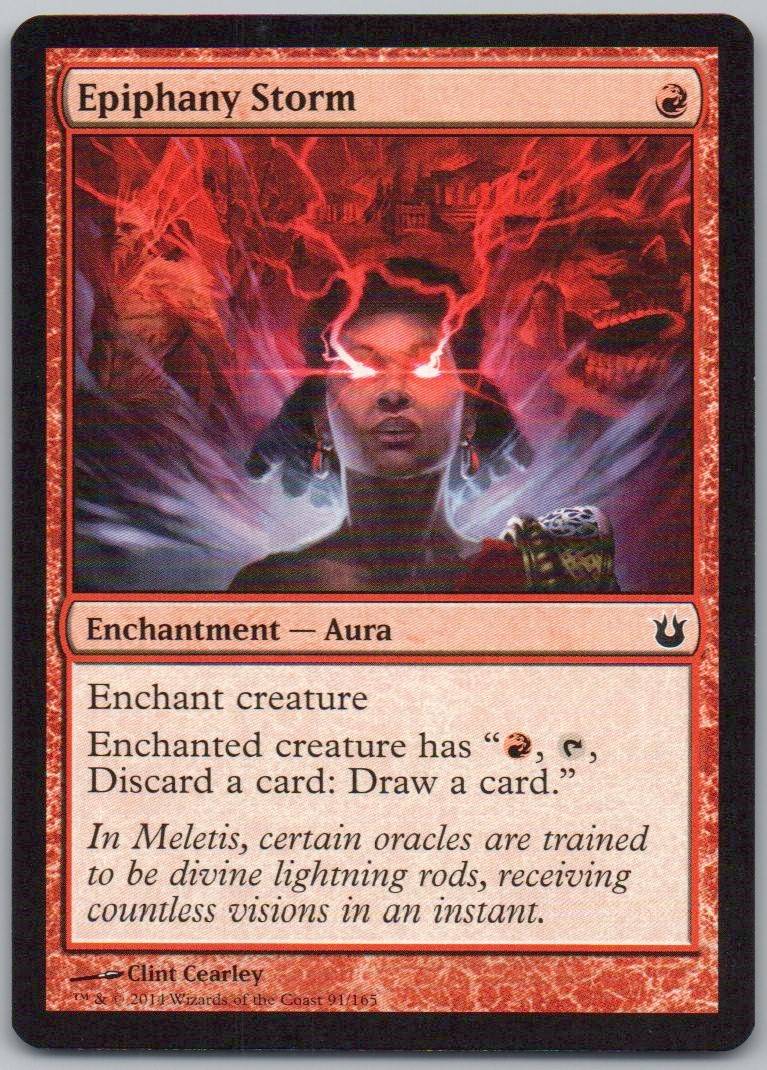 Epiphany Storm 91 Normal Enchantment Card - Born of the Gods