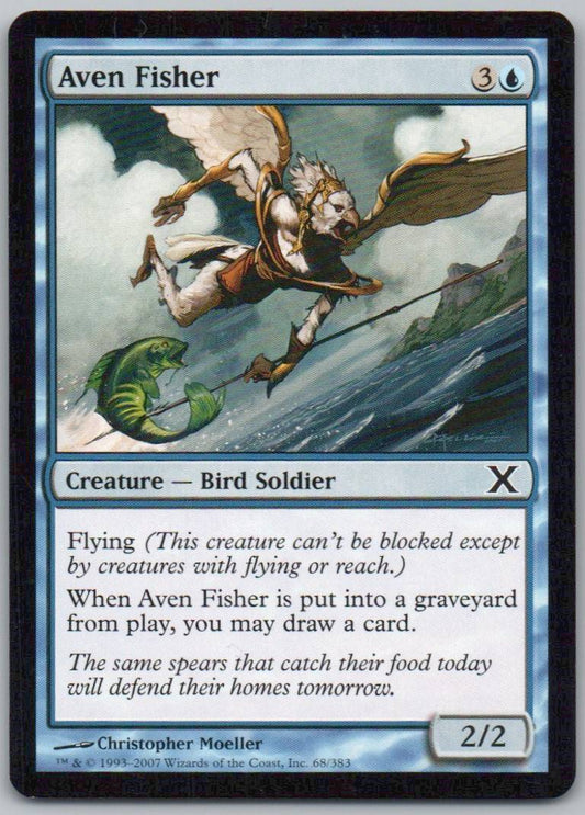 Aven Fisher 68 Normal Creature Card - 10th Edition