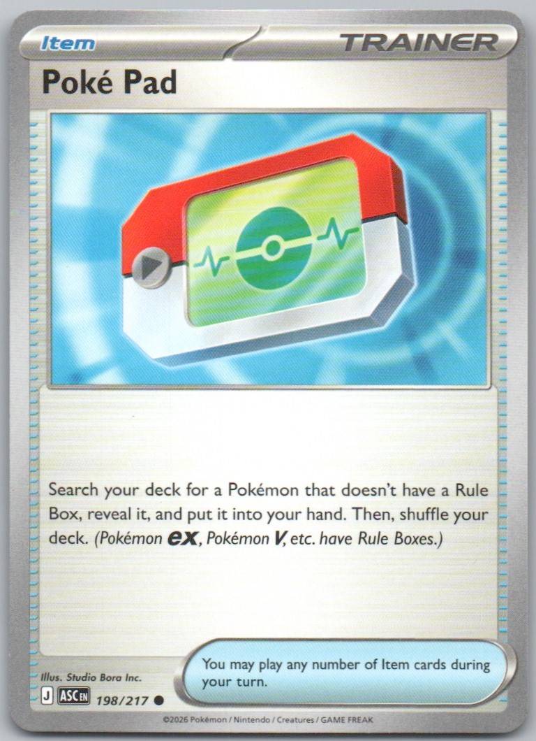 Poke Pad 198 NOR Card - Ascended Heroes