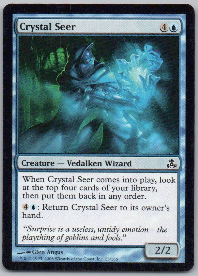 Crystal Seer 23 Normal Creature Card - Guildpact
