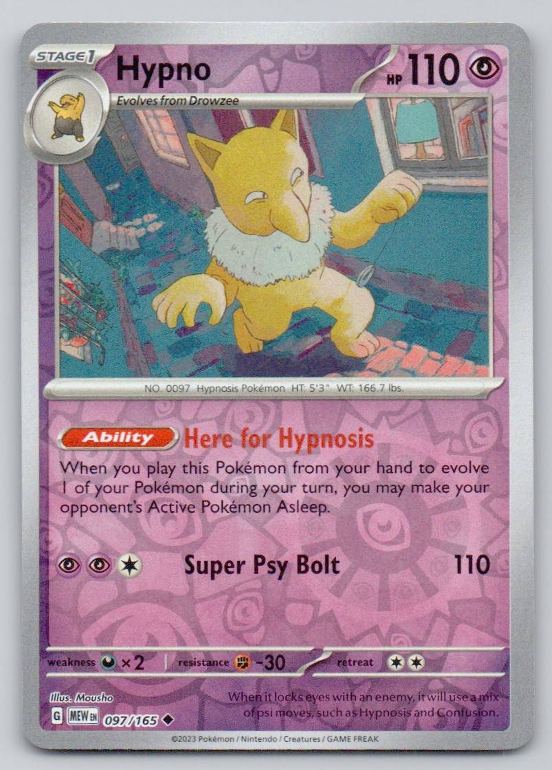 Hypno 097 REV Card - 151