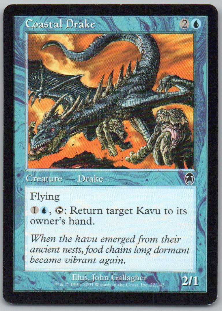 Coastal Drake 22 Normal Creature Card - Apocalypse