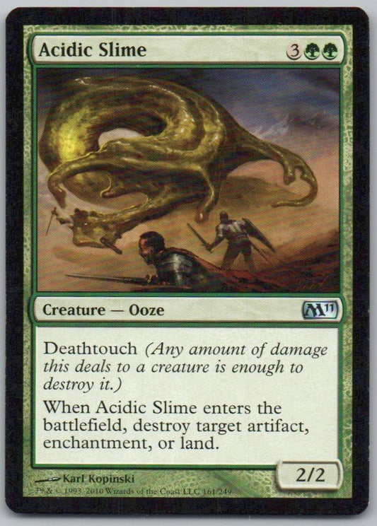 Acidic Slime 159 Normal Creature Card - Magic 2013