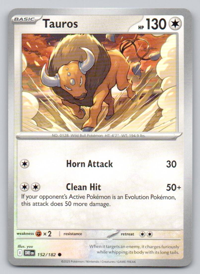 Tauros 152 NOR Card - Destined Rivals