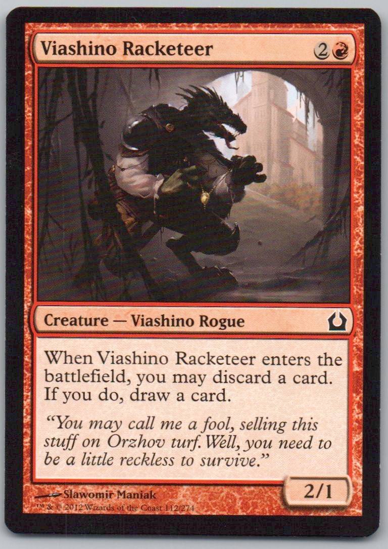 Viashino Racketeer 112 Normal Creature Card - Return to Ravnica