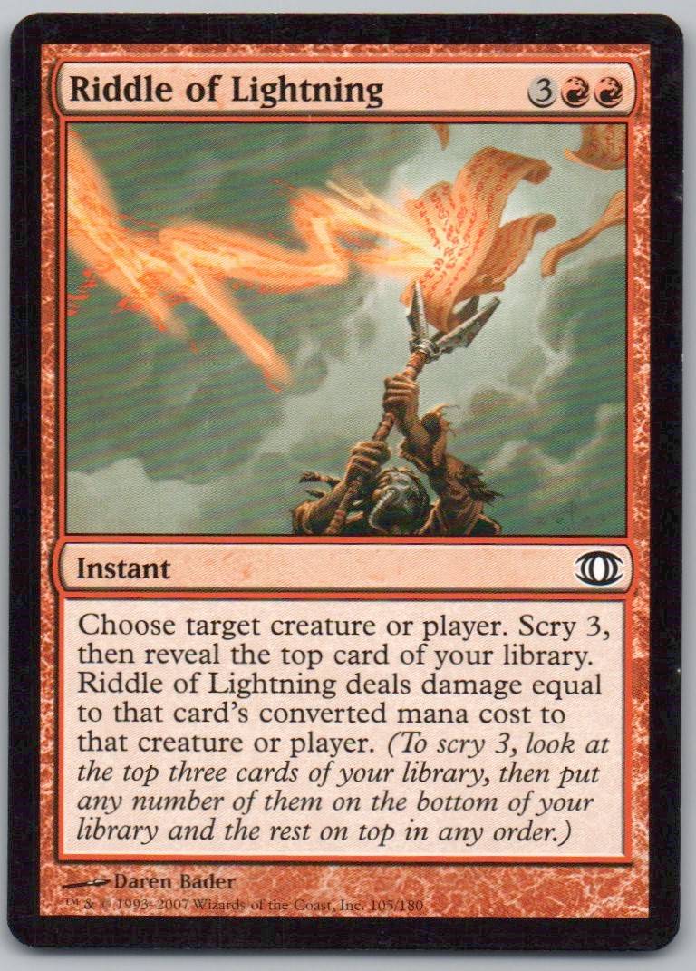 Riddle of Lightning 105 Normal Instant Card - Future Sight