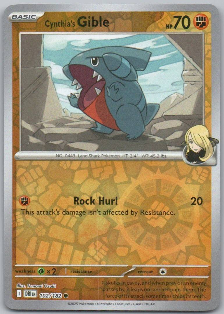 102 - Cynthia's Gible