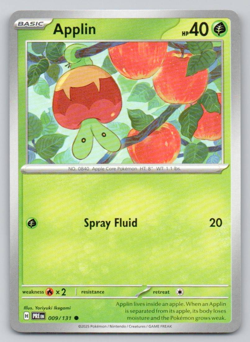 Applin 009 NOR Card - Prismatic Evolutions
