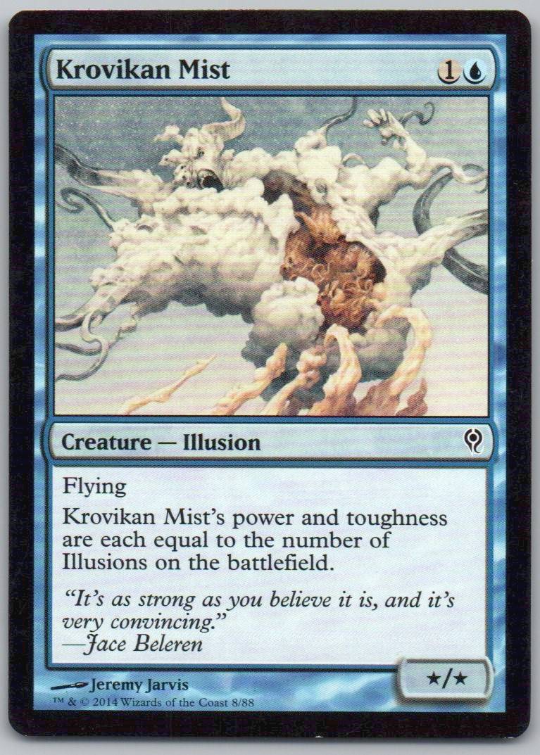 Krovikan Mist 8 Normal Creature Card - Duel Decks: Jace vs. Vraska