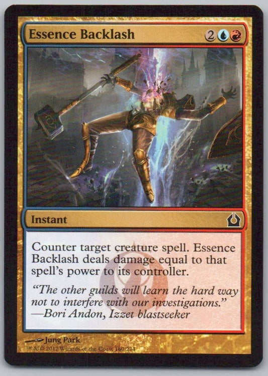 Essence Backlash 160 Normal Instant Card - Return to Ravnica