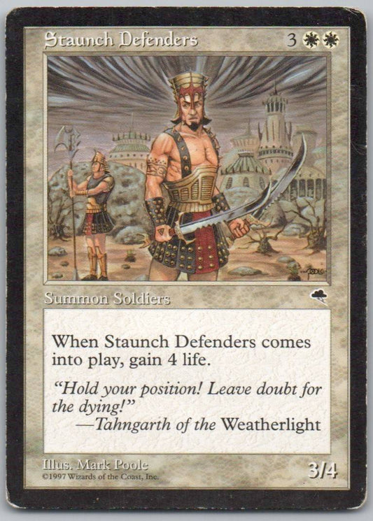 Staunch Defenders 49 Normal Creature Card - Tempest
