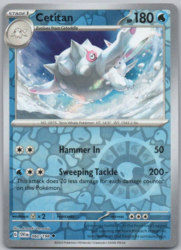 Cetitan 060 REV Card - Scarlet & Violet