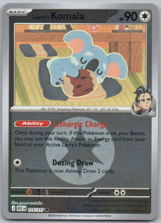 Larry's Komala 175 Energy Holo Colorless Card - Ascended Heroes