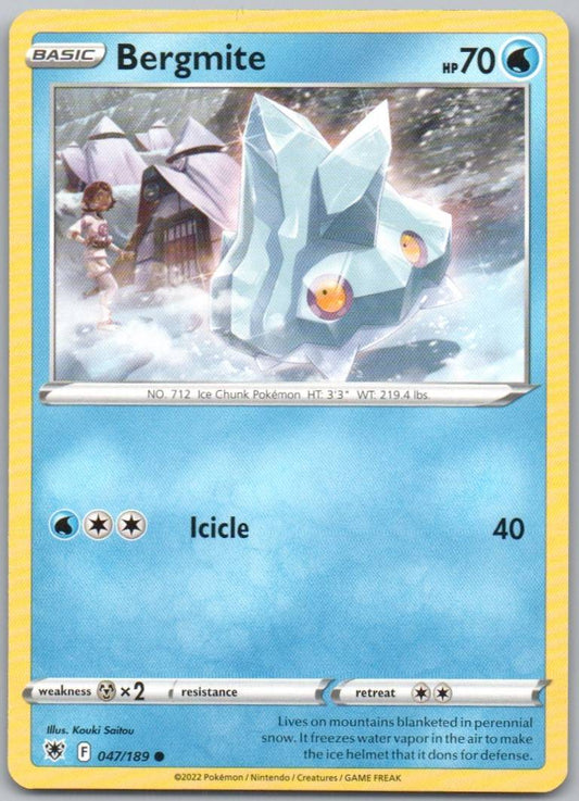 Bergmite 047 Normal Water Card - Astral Radiance