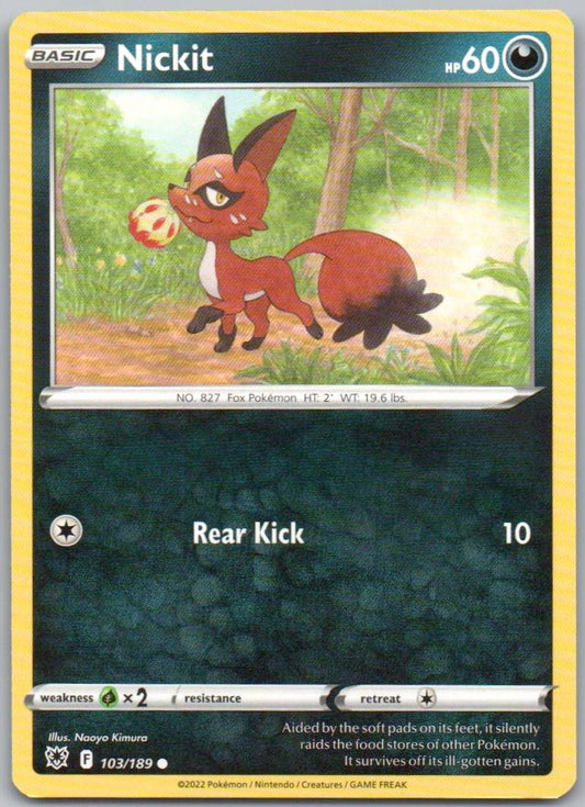 Nickit 103 Normal Darkness Card - Astral Radiance