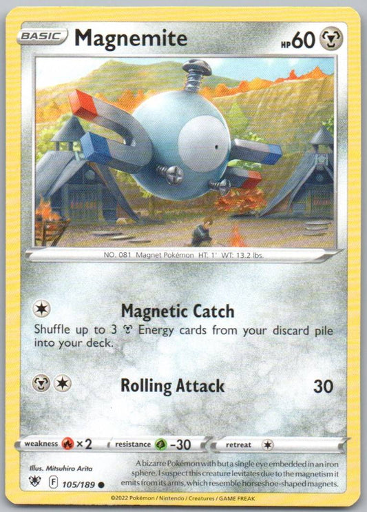 Magnemite 105 Normal Steel Card - Astral Radiance