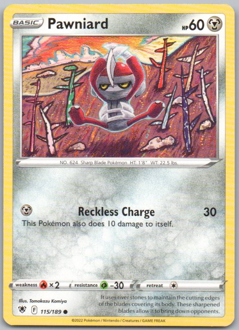 Pawniard 115 Normal Steel Card - Astral Radiance