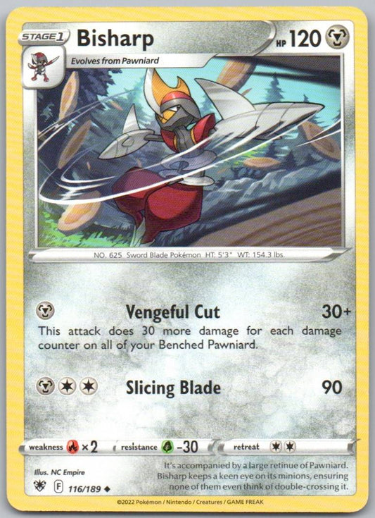 Bisharp 116 Normal Steel Card - Astral Radiance