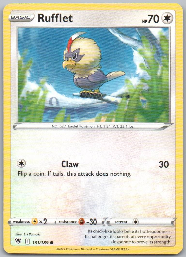 Rufflet 131 Normal Colorless Card - Astral Radiance