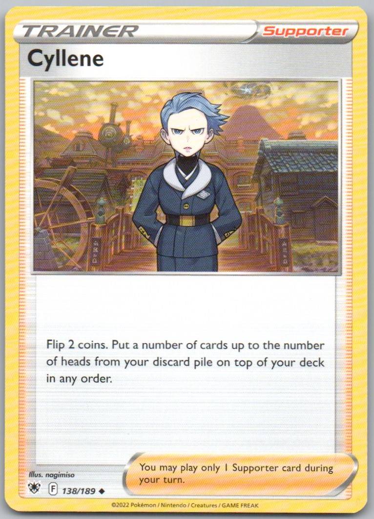 Cyllene 138 Normal Trainer Card - Astral Radiance