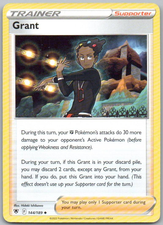 Grant 144 Normal Trainer Card - Astral Radiance