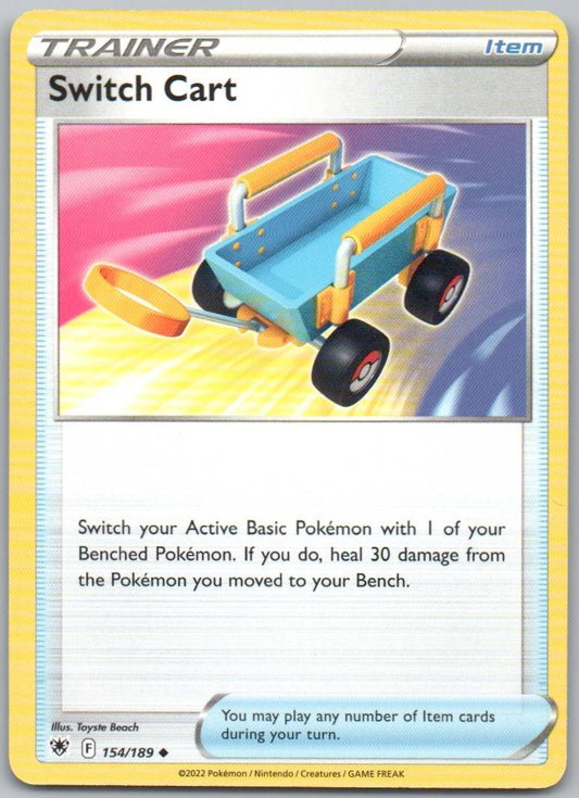 Switch Cart 154 Normal Trainer Card - Astral Radiance