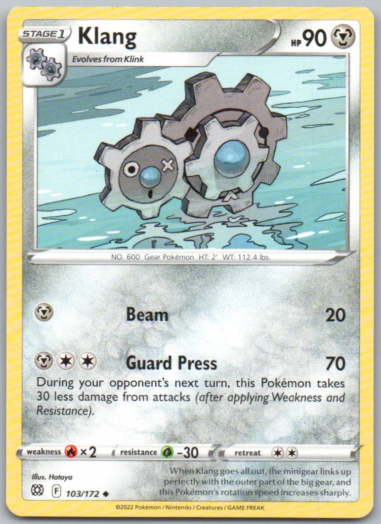 Klang 103 Normal Steel Card - Brilliant Stars