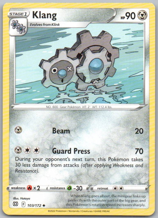 Klang 103 Normal Steel Card - Brilliant Stars