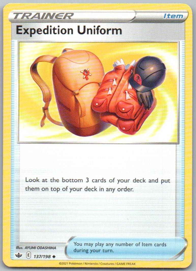 Expedition Uniform 137 Normal Trainer Card - Chilling Reign
