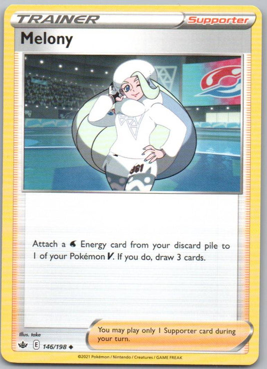 Melony 146 Normal Trainer Card - Chilling Reign