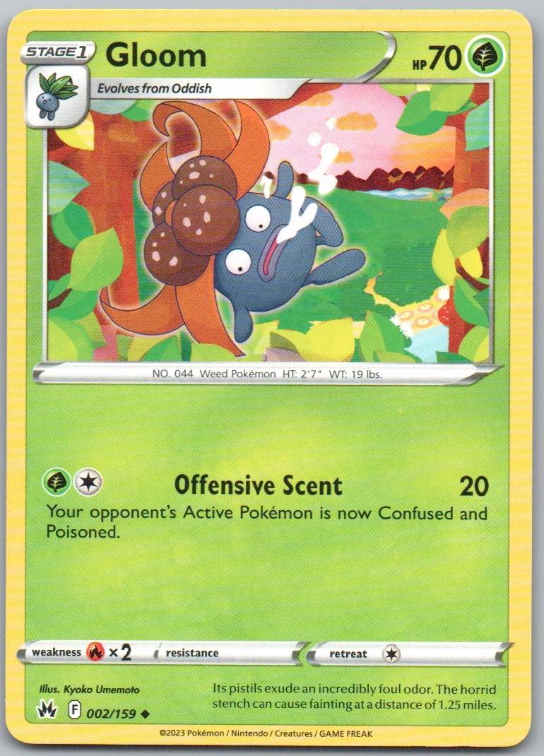 Gloom  002 Normal Grass Card - Crown Zenith
