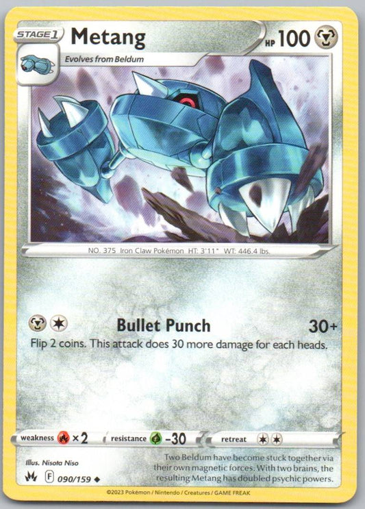 Metang 090 Normal Steel Card - Crown Zenith