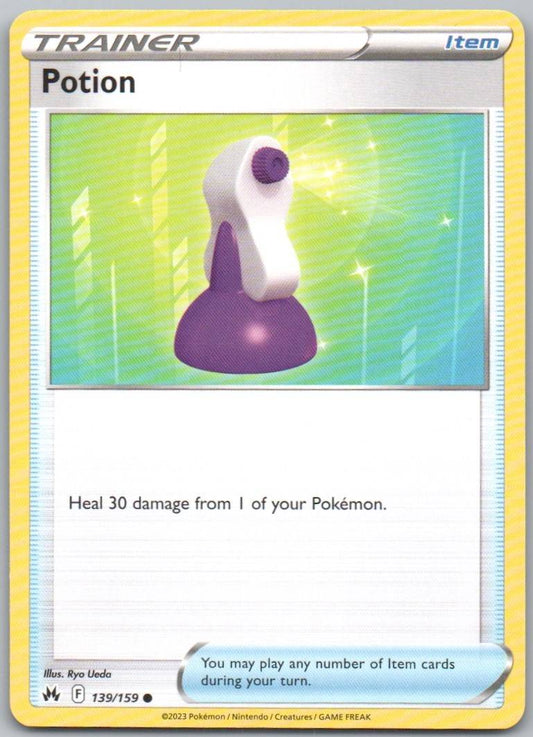 Potion 139 Normal Trainer Card - Crown Zenith