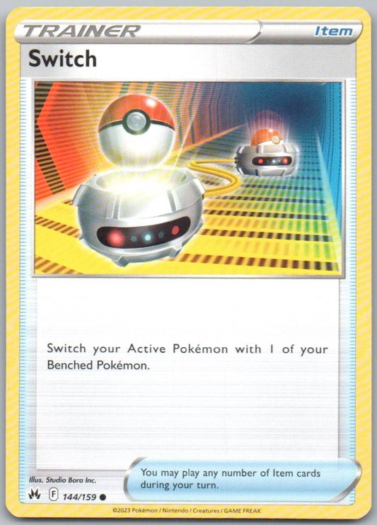 Switch 144 Normal Trainer Card - Crown Zenith
