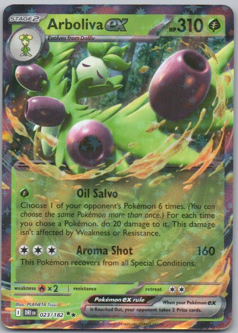 Team Mask Ogerpon 026 Reverse Holo Grass Card - Destined Rivals