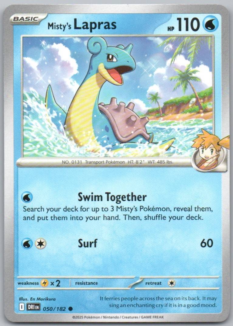 Huntail 055 Reverse Holo Water Card - Destined Rivals