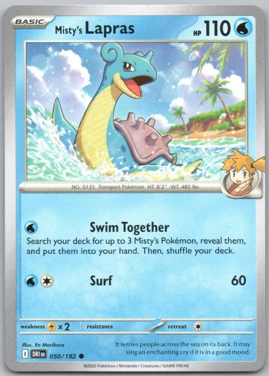 Huntail 055 Reverse Holo Water Card - Destined Rivals