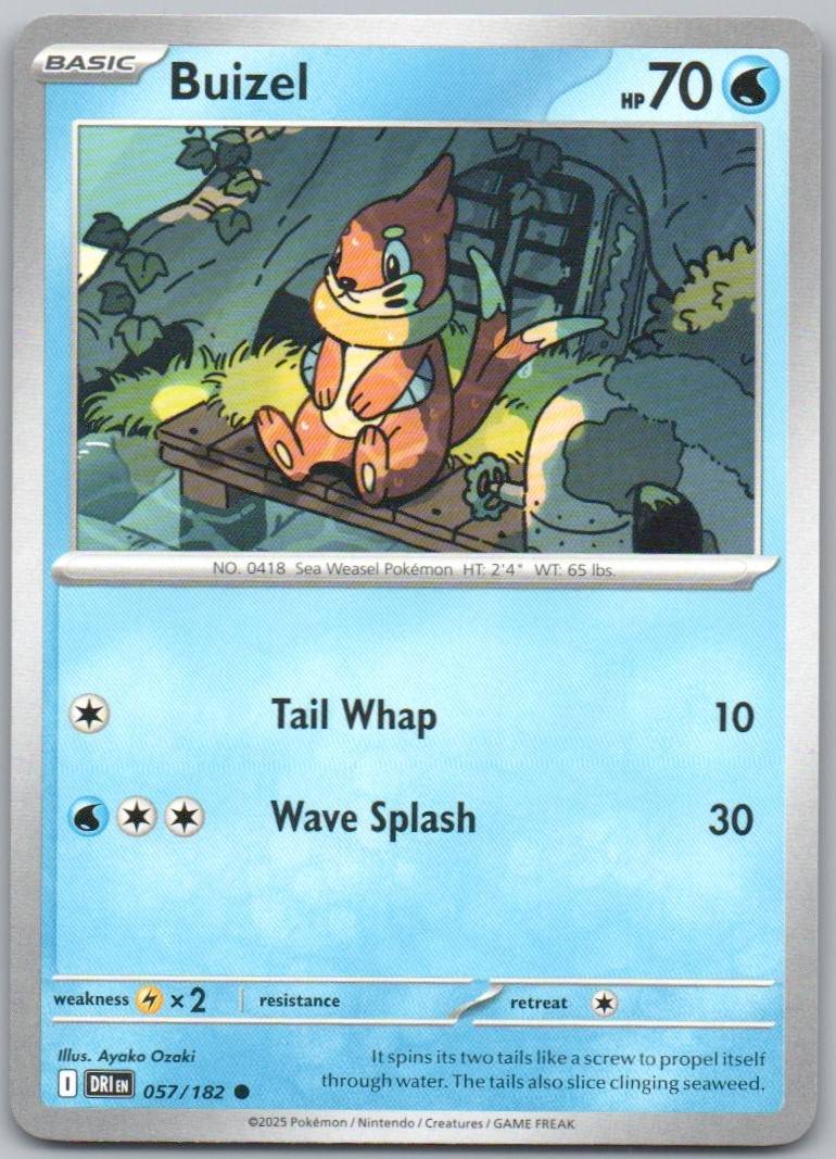 Arrokuda 062 Reverse Holo Water Card - Destined Rivals
